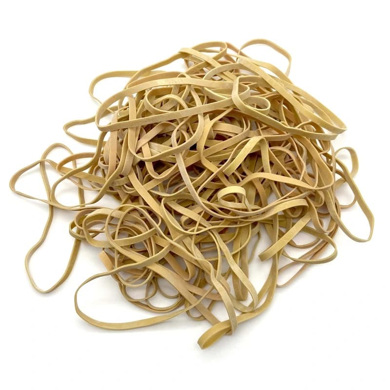 élastique caoutchouc blond 1